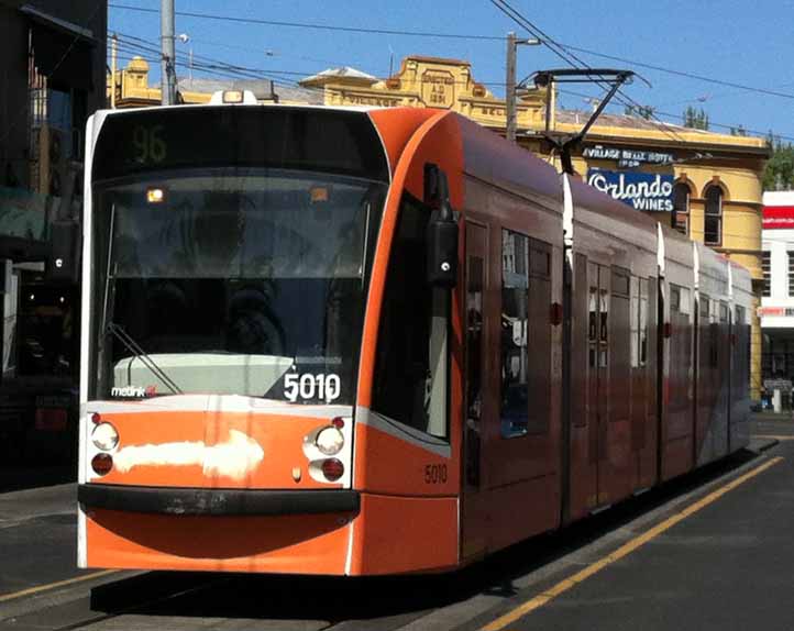 Yarra Trams Siemens Combino 5010 Telstra